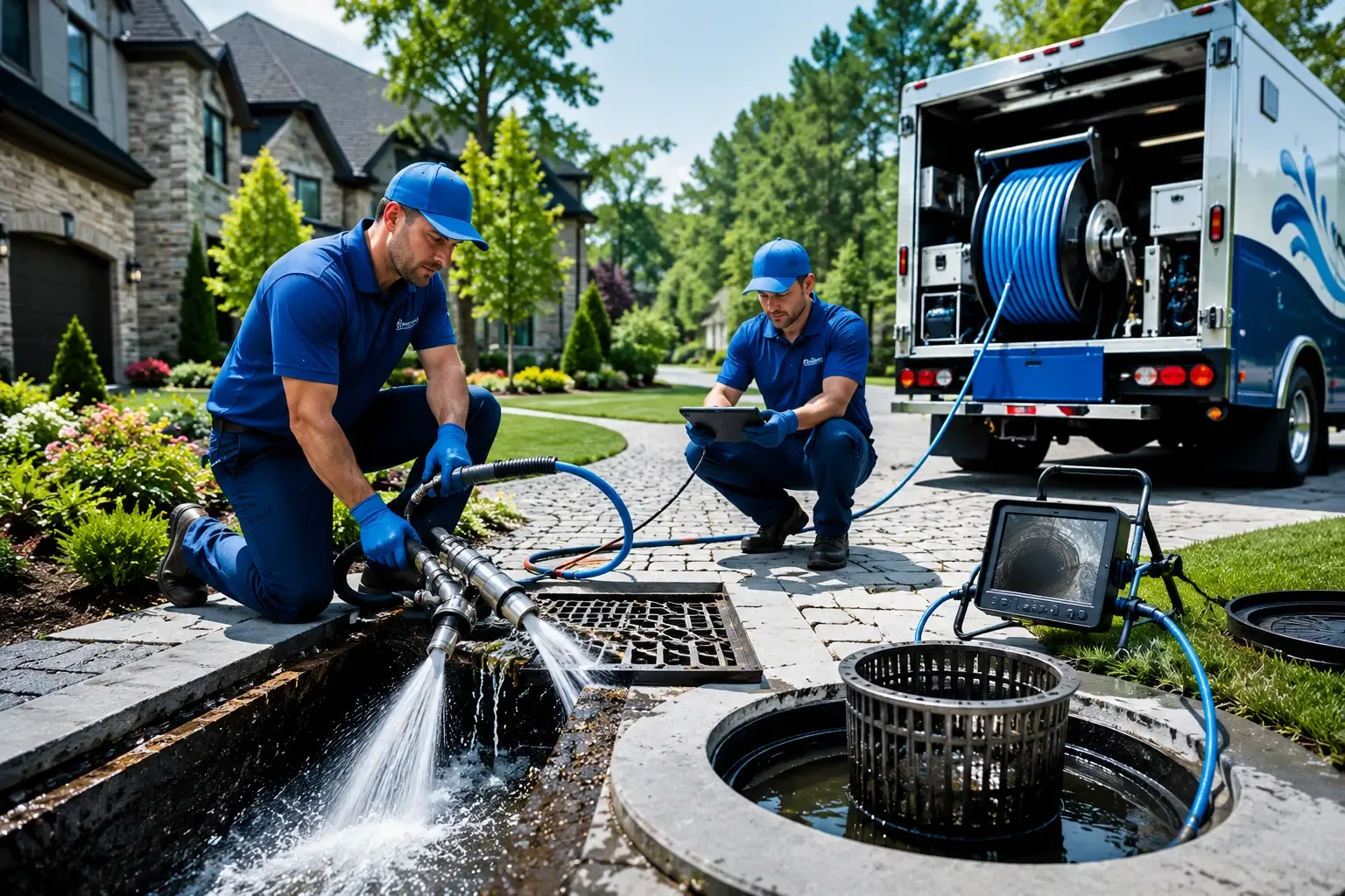 Local outdoor drain cleaning professionals in Fort Eustis, VA